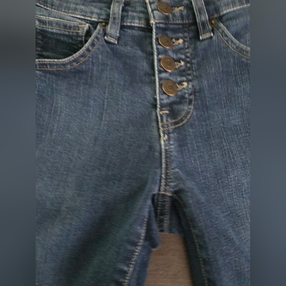 Lucky Brand Dark Wash Skinny Jeans Size 0 - Picture 5 of 12